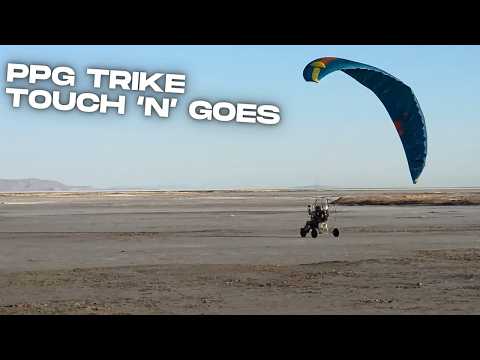 Paramotor Trikes Are WAY Better Than People Think - Touch 'N' Go Practice