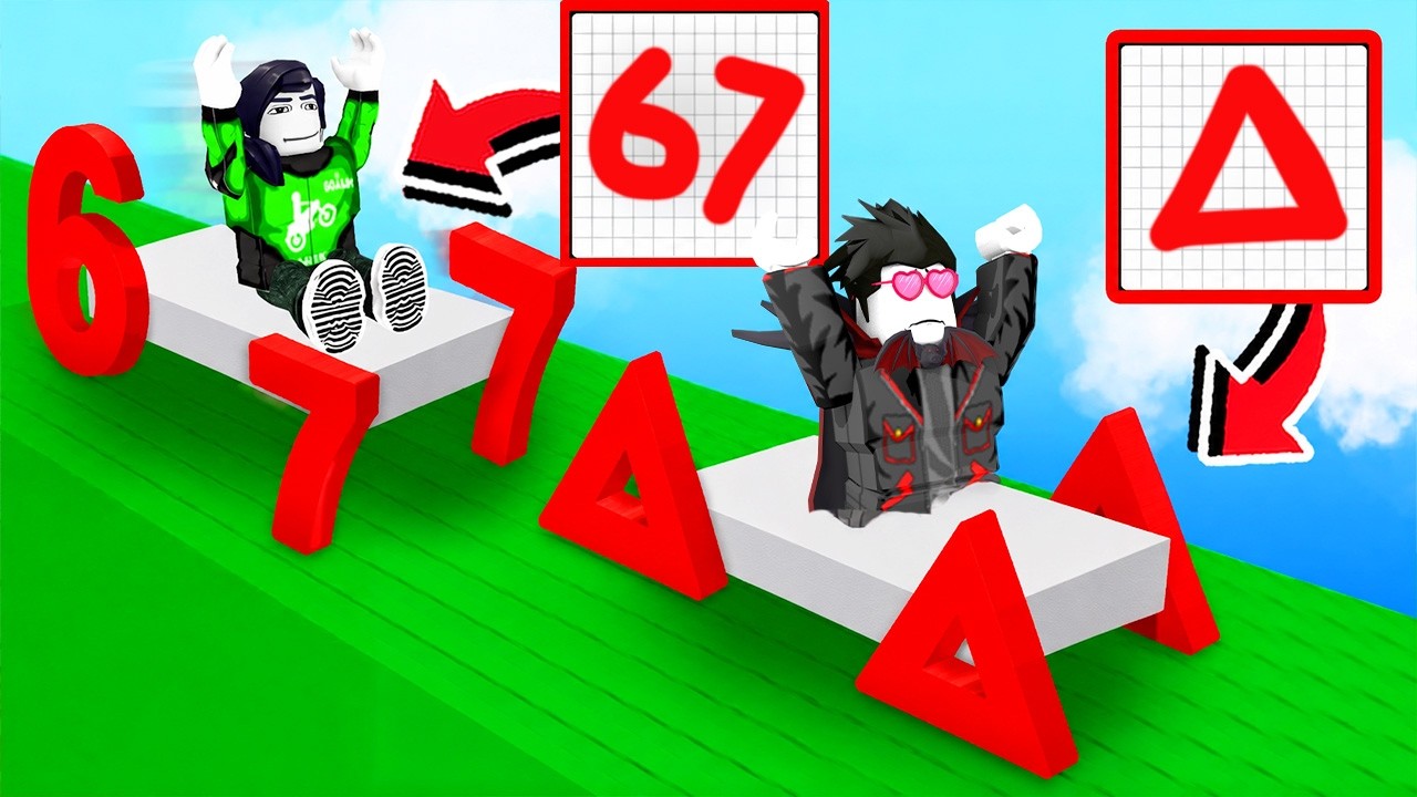 KITA GAMBAR RODA UNTUK LEWATI RINTANGAN PALING NGESELIN DI ROBLOX!!