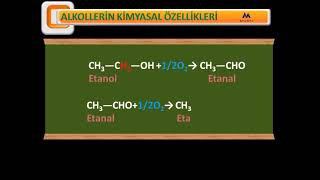 Alkoller Ve Eterler-Organik Kimya Animasyon Video
