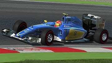rFactor F1 2016 Nasr Sauber C35 at Hockenheim