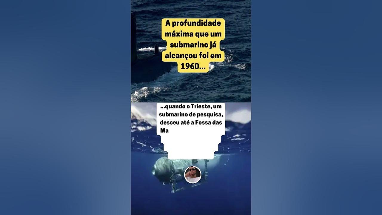 O Submarino Trieste e a Incrível Descida à Fossa das Marianas