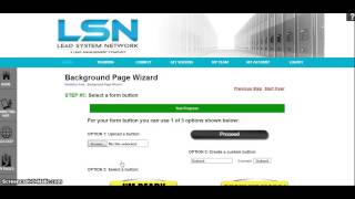 How To Create A Capture Page With Lead System Network