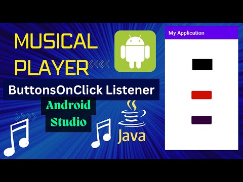Play sound using Media Player in Android Studio||Buttons Click Listener java ||android Tutorial