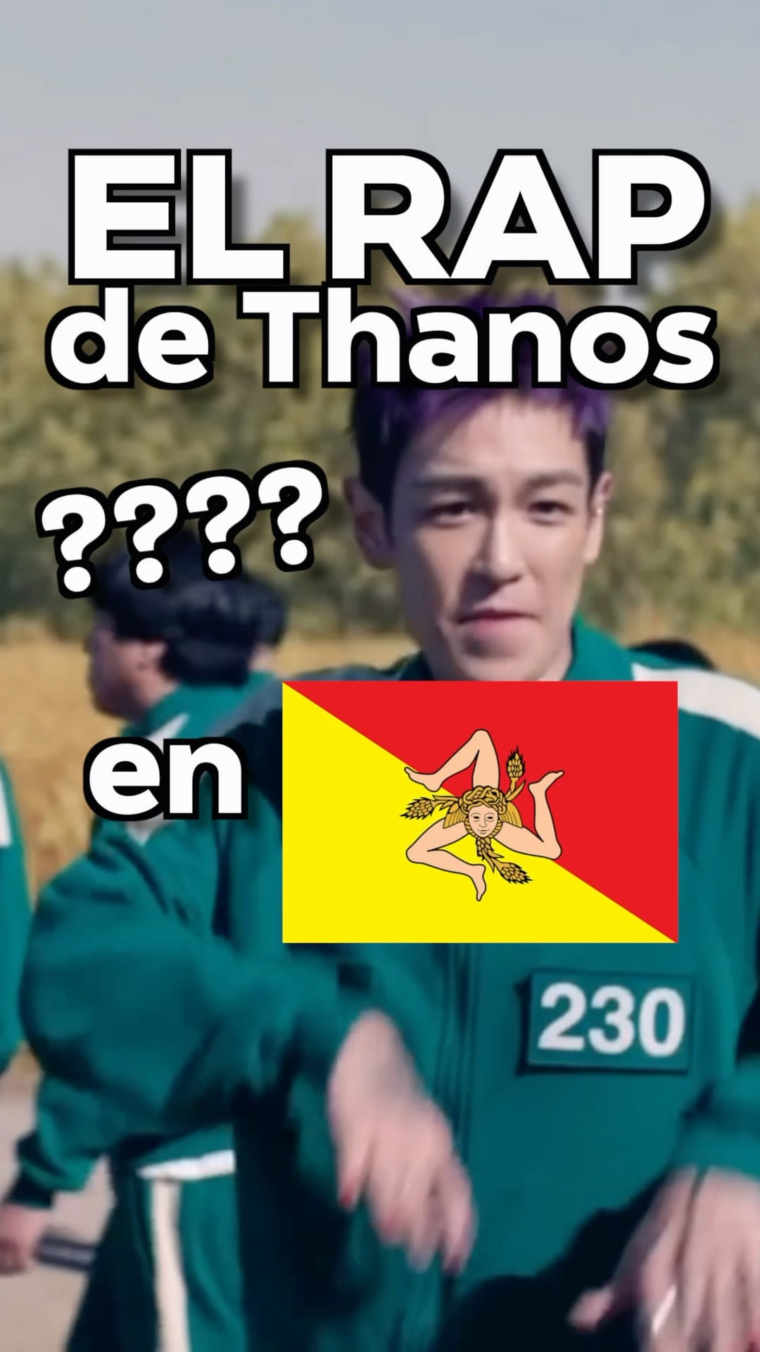 ?️?LA VOZ DE THANOS DEL JUEGO DEL CALAMAR EN 6 IDIOMAS #squidgame