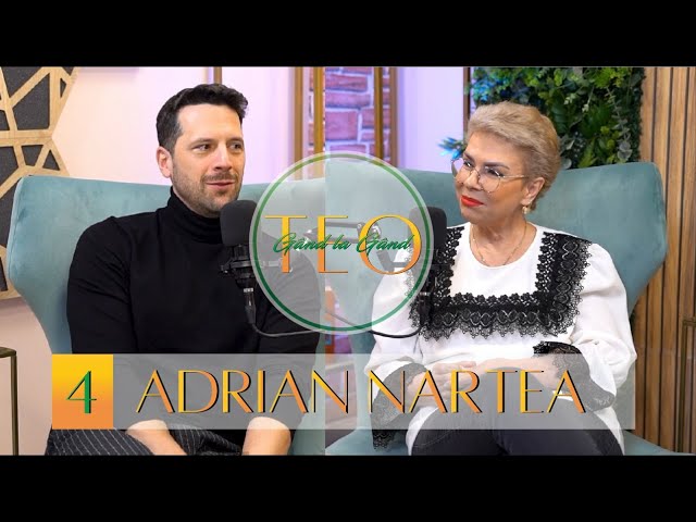 ADRIAN NARTEA, DESPRE SLĂBICIUNI, BOALĂ ȘI CĂSNICIA ÎN IMPAS | GÂND LA GÂND CU TEO | EPISODUL 4 class=