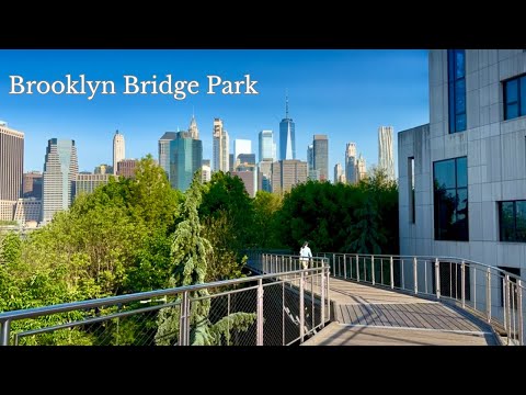 Brooklyn Bridge Park Walk with Manhattan Views