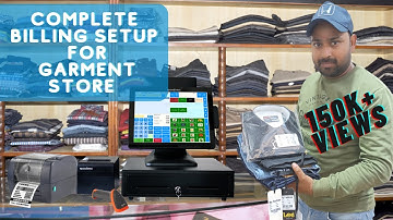 Complete Billing Setup for Garment store | Garment shop |