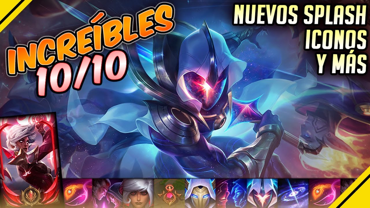 league of legends champions Nuevos SPLASH ART e ICONOS Xayah, Rakan, Maestro Yi CÓSMICOS y Karma CONQUISTADORA | Noticias LOL
