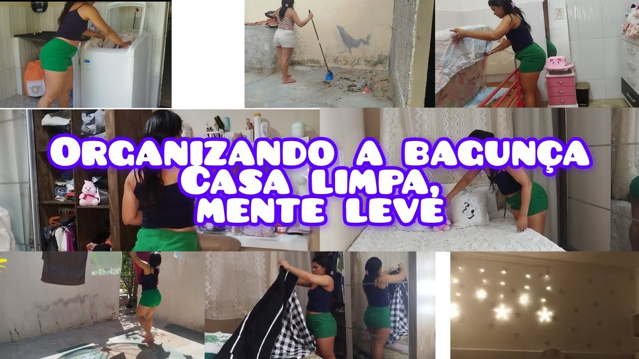 Vlog/organizando e limpando tudo, lavei os banheiros e arrumei a casa 🏠