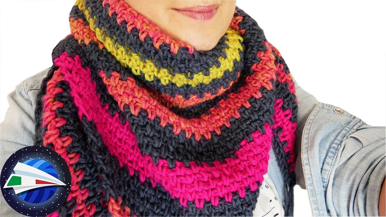 Sciarpa Triangolare Donna In Lana E Cashmere – Scaldacollo Morbido E Avvolgente Per Inverno, Tinta Unita Streetwear