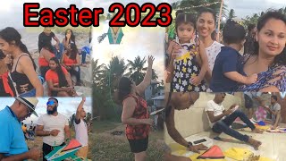 Guyanese Making Kites / Easter 2023