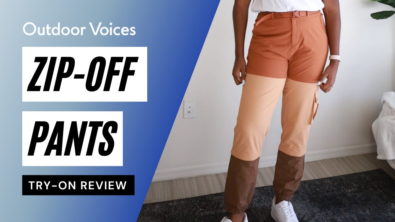 Outdoor Voices Zip-Off Pants