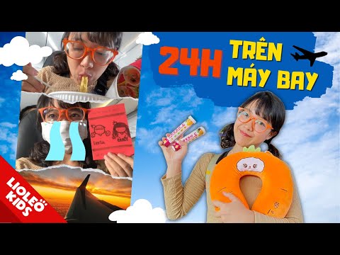 Video THỬ THÁCH 24H TRÊN MÁY BAY SANG TOKYO NHẬT BẢN! Lee... - youtube