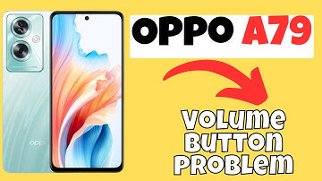 Volume button problem Oppo A79 || How to solve volume button issues || Volume button settings