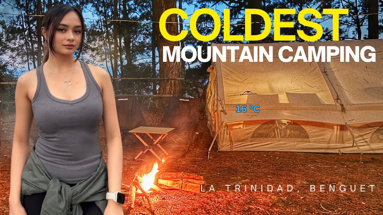 Coldest Mountain Camping at Alapo Adventure Camp ❄ | Foggy Nights, Bonfire & Scenic Views
