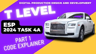 T Level DPDD ESP 2024 Solution (Part 1)