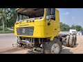 Shacman truck accidental repair full video