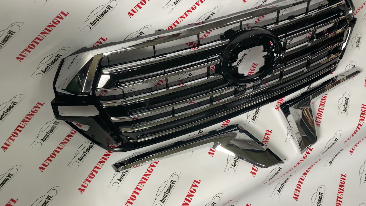 Решетка Executive Black на LAND Cruiser 200 2016-21 год