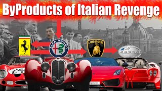 How Anger and Revenge Started 4 Italian Super Car Brands?