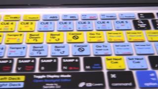 Serato DJ Shortcut Keyboard Skin