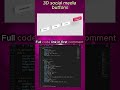 Create 3D Isometric Social Media Buttons using HTML &amp; CSS