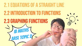 How To Get A 7 in IB Maths AASL || Topics 2.1/2.2/2.3 || The Ultimate IB Maths AA Guide