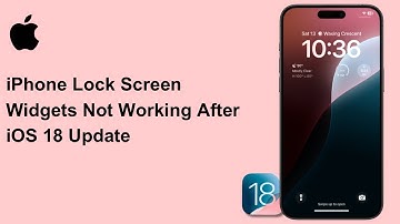 iPhone LockScreen Widgets Issue After iOS 18 Update | SOLVED!!