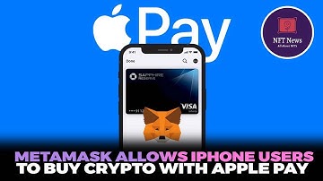 MetaMask Allows Iphone Users To Buy Crypto With Apple Pay.
