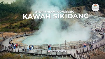 Keindahan Alam Dieng " KAWAH SIKIDANG " Wonosobo Jawa Tengah