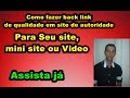 Como fazer backlink de qualidade em site de autoridade