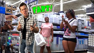 The Pooter  THE UNEXPECTED FART CONTEST!  Farting at Walmart | Jack Vale