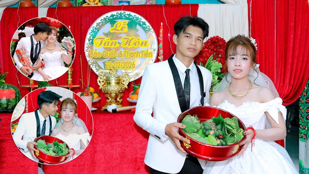 Lễ Tân Hôn BẢO QUỐC & THANH TIỀN Ấp Thọ Hòa Đông B - Phú Tâm - TP. Cần Thơ