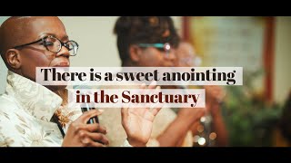 Video thumbnail of "there is a sweet anointing in the sanctuary + Ther is none like You | London Trio Plus"