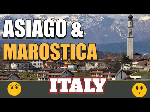 Asiago and Marostica Road Trip. Discover Northern Italy. Asiago italy