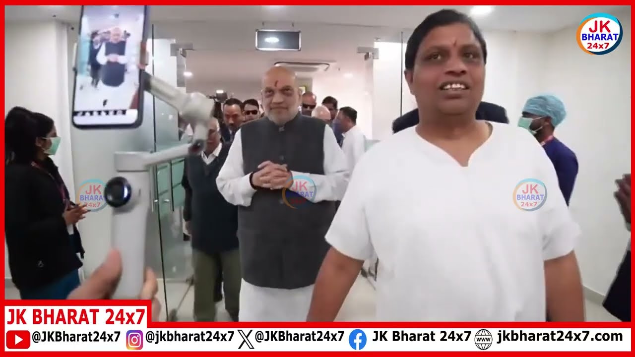 HM Amit Shah inaugurates Patanjali Emergency and Critical Care Hospital