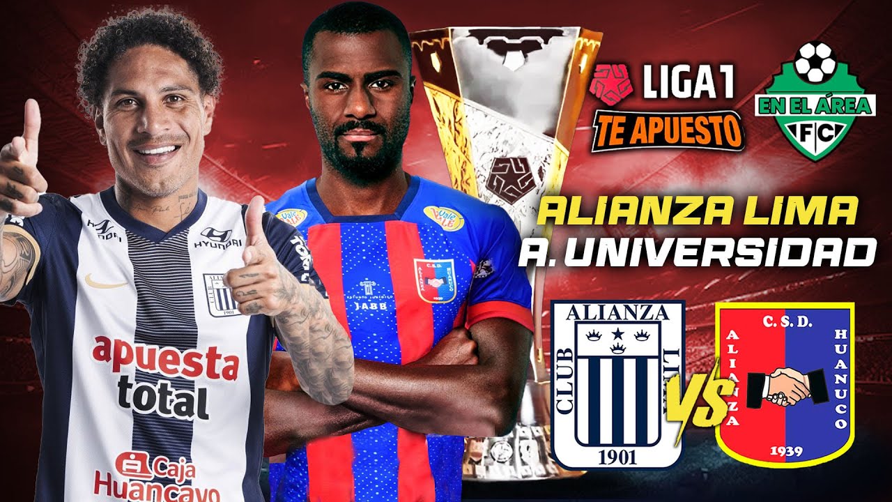 🔴 En vivo | 🔵 Alianza Lima 🆚 🔴 Alianza Universidad | 🏆 Apertura - Liga ...