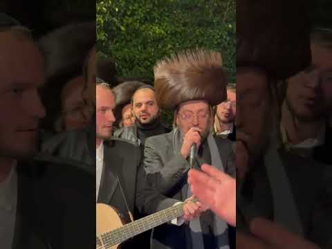 אהרלה סאמעט & צביקי לוין & אברהם מרדכי שוורץ בחופה מרגשת #livemusic