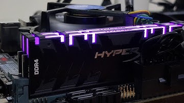 HyperX Predator DDR4 RGB with Gigabyte RGB Fusion