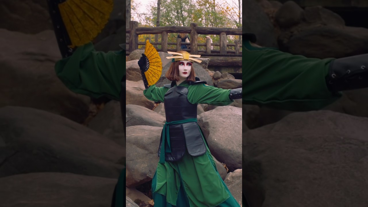 I grew up and finally became my best girl. 💚 #avatarcosplay  #avatarthelastairbender #atla #suki
