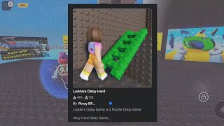 Ladders Obby Hard | Full Gameplay | Roblox (Mobile)