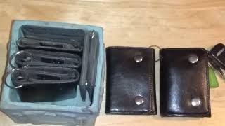 Faded Glory Trifold Keychain Wallets - Perfect Wallet Design? (Product Review + Wallet Collection)
