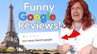 Funny Google Reviews : The Eiffel Tower