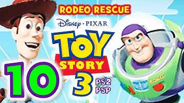 TOY STORY 3 - 100% Story Mode (Android, PSP, PS2) Walkthrough Part 10: Rodeo Rescue! [NO COMMENTARY]