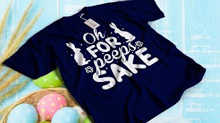 Easter T-Shirt Design Tutorial 2022 | Easter T-shirt Design In Illustrator | #Depict_Design