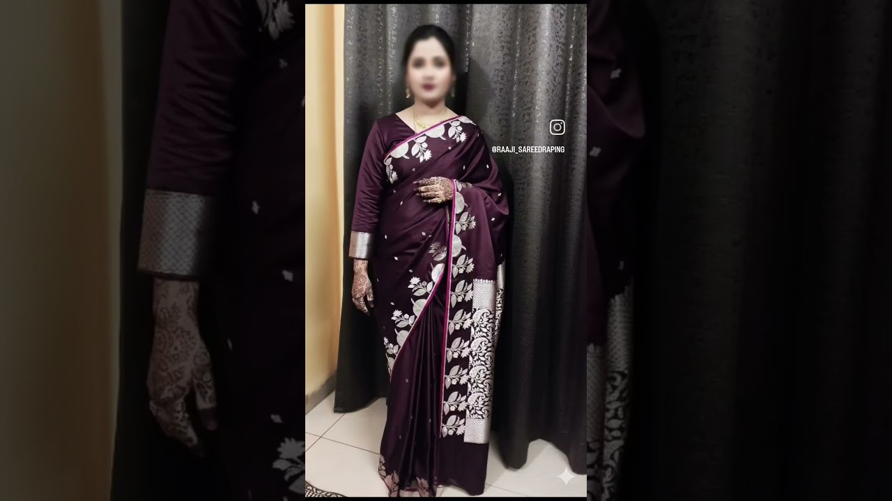 SAREE PREPLEATING WITH BOX FOLDING FLUFFY PLEATS SAREE DRAPING SERVICE'S AVAILABLE  7995312343