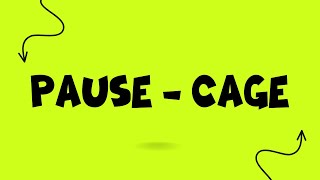 PAUSE - CAGE (Prod by Draconic) | EP. METAMORPHOSE