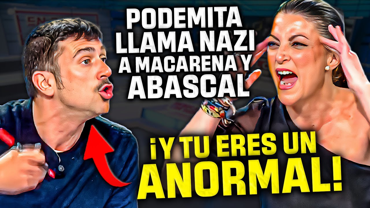 MACARENA OLONA DESTROZA a este PIJO COMUNISTA ¡¡POR LLAMARLA NAZI A ELLA Y A ABASCAL!!