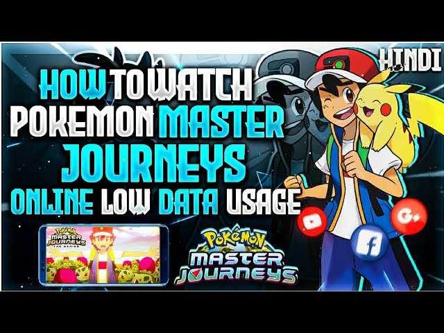 Watch Pokémon Master Journeys: The Series