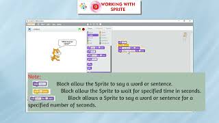ch 9| Gems Educational | Computer | Class 3| Working with Sprite | For children