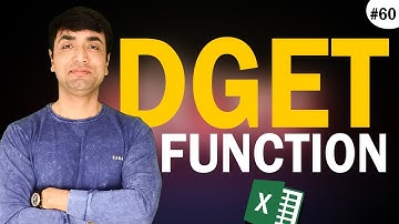 Excel DGET Function-VLOOKUP Problems Solved